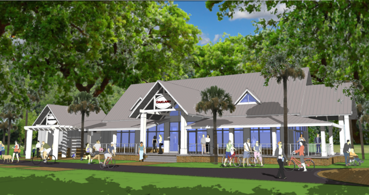 Rendering of exterior of The Arts & Heritage Center