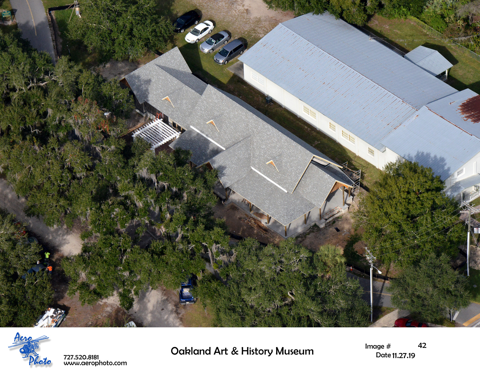 Healthy West Orange Arts & Heritage Center Second Aerial Construction Image