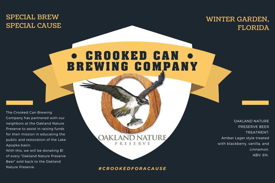 Crooked Can's Oakland Nature Preserve specialty beer