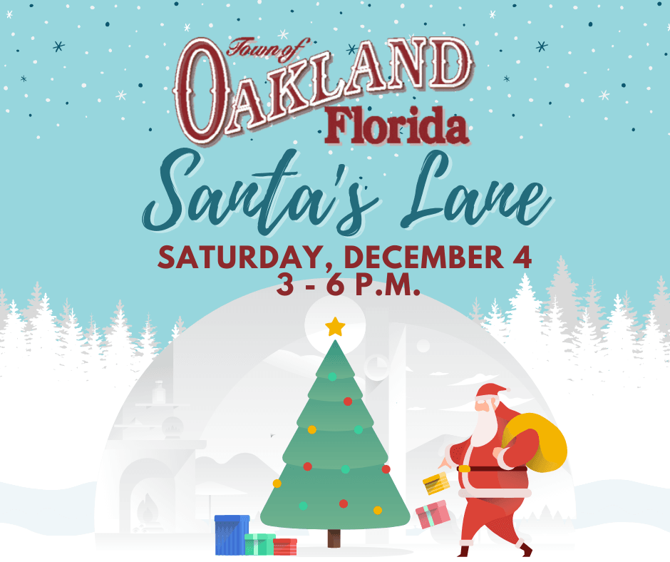 Save the Date Santas Lane