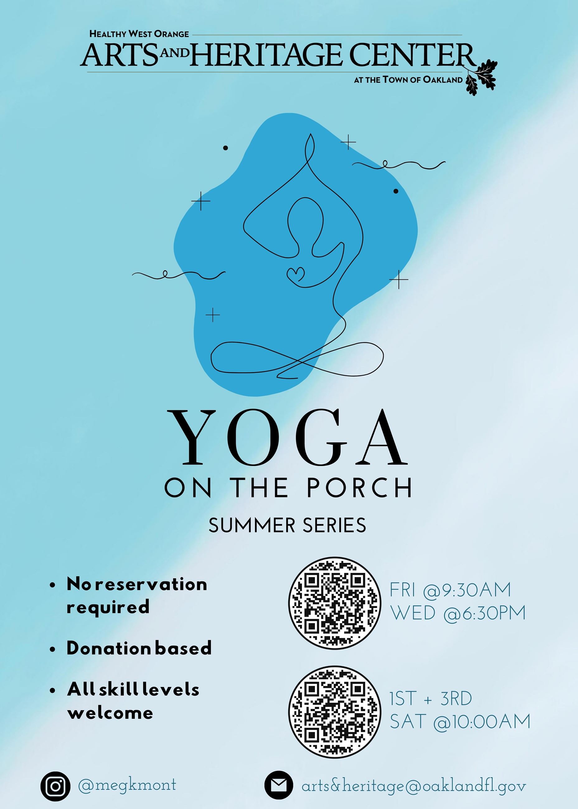 Yoga Flyer Summer Series