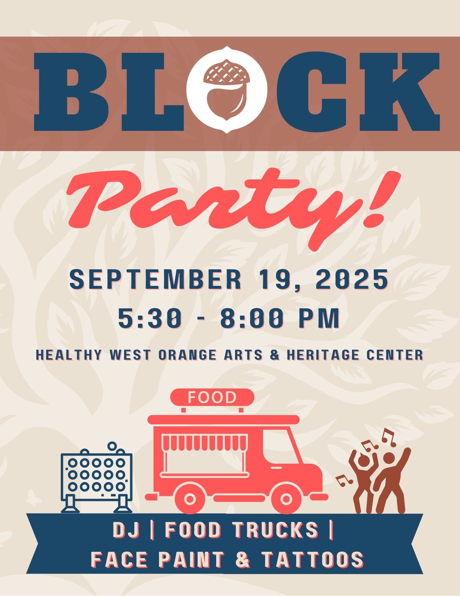 Block Party Flyer
