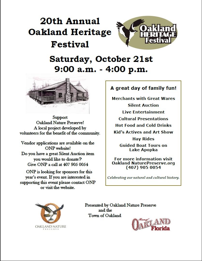 Oakland Heritage Day 2017